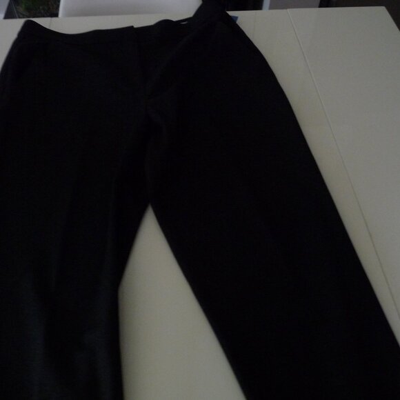 ST.JOHN EVENING EMMA BLACK LIGHT SHIMMER LUXE COCKTAIL PANTS NEW SIZE 10 - Picture 5 of 6